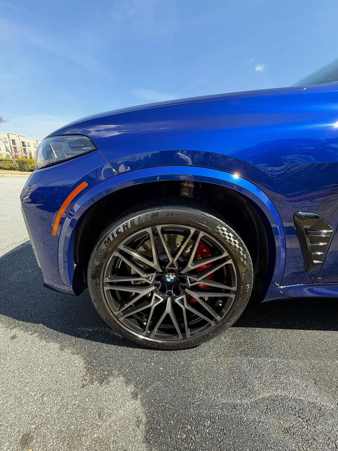 BMW M wheel and caliper detail