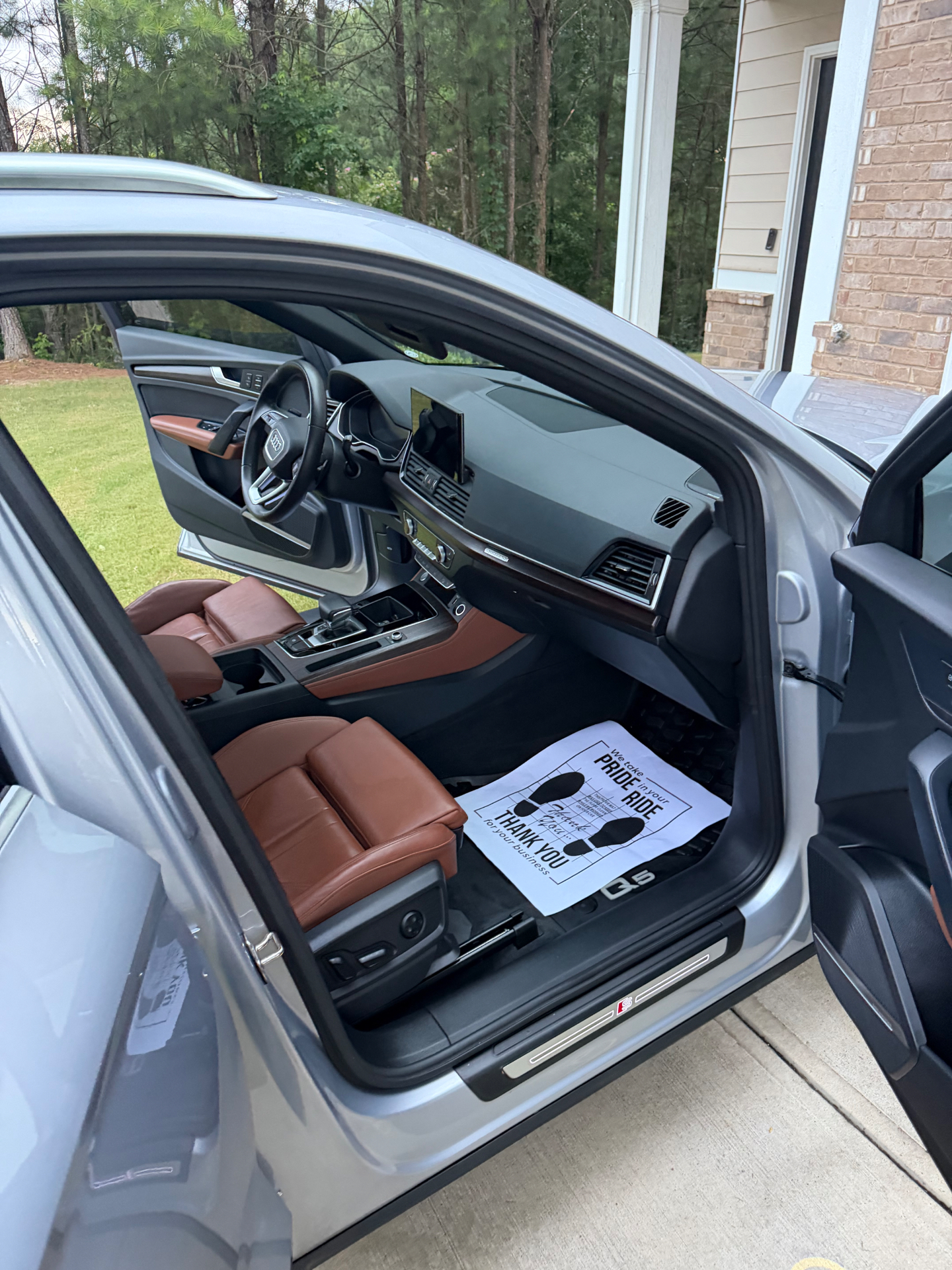 Audi interior detail