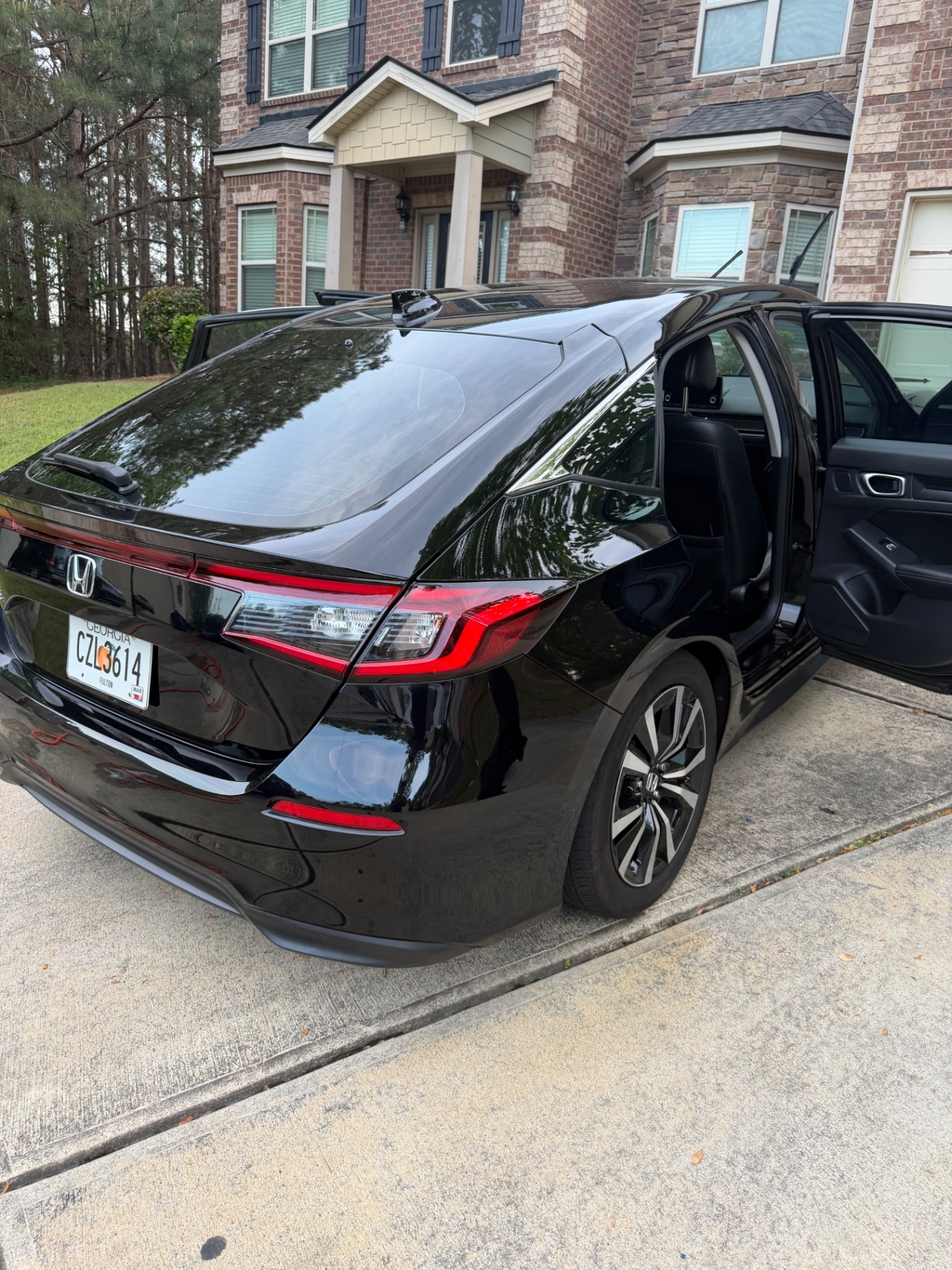 Honda gloss finish after detail