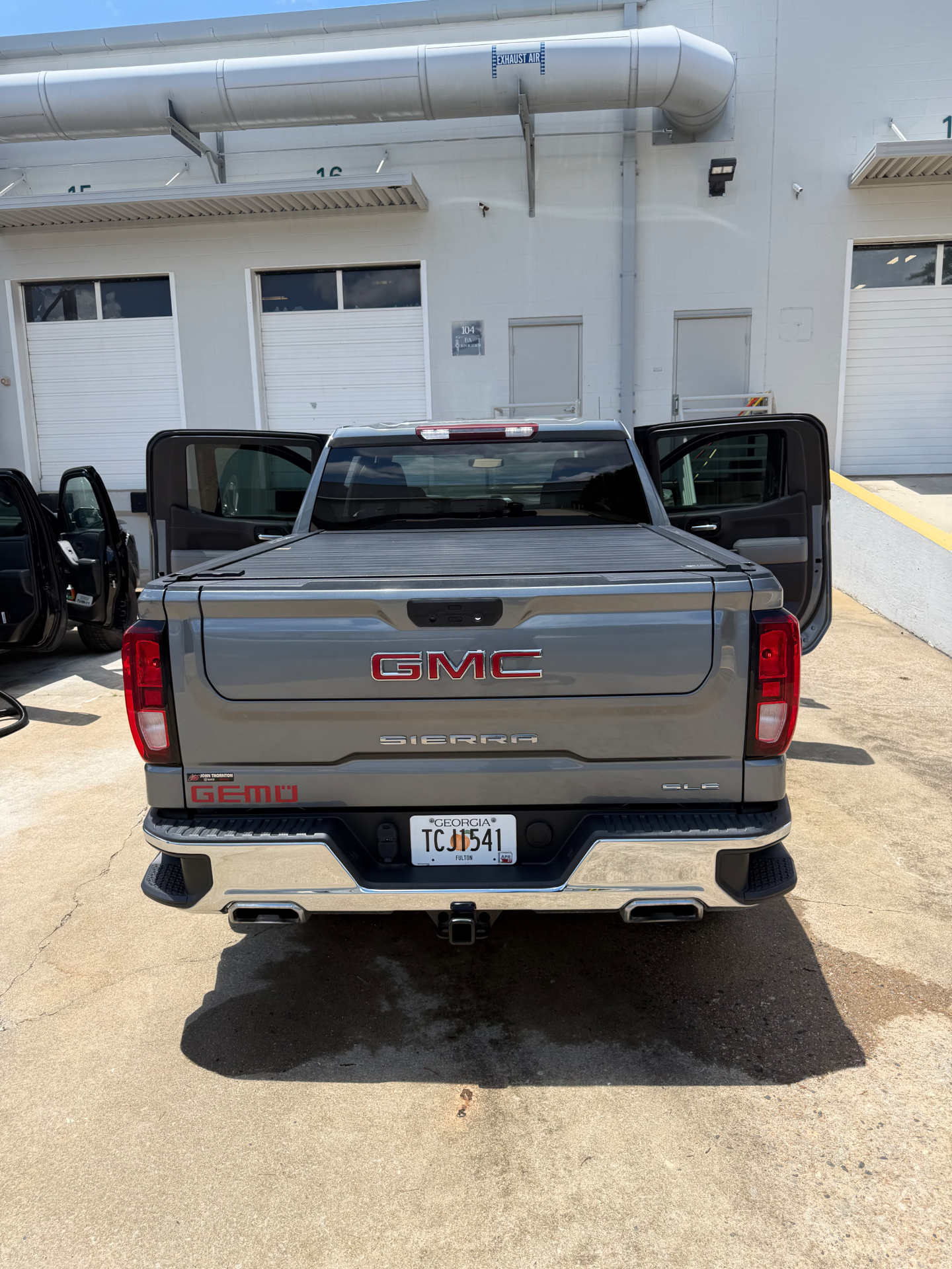 GMC truck rear detail